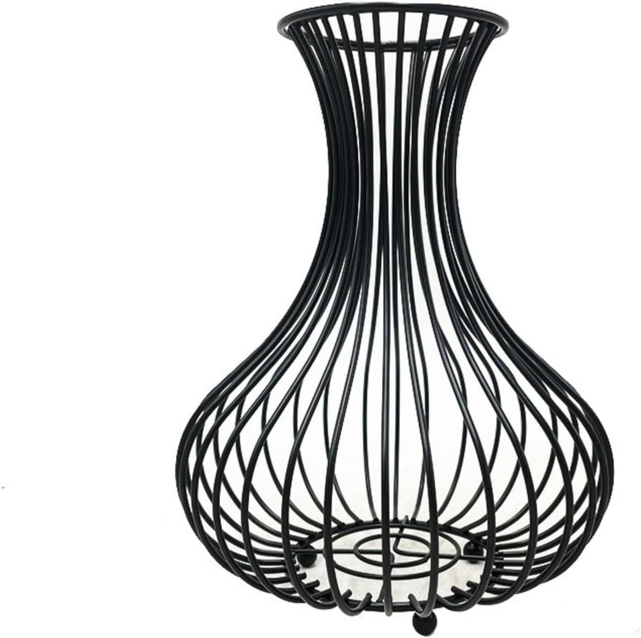 Red Wine Bottle Cork Storage Basket, Wrought Iron vase Decoration