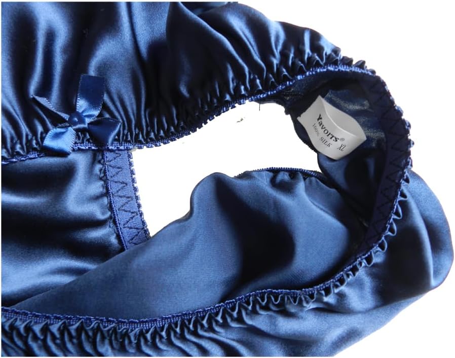 Women Pure Mulberry Silk Panties Briefs Soft Underwear - Image 3