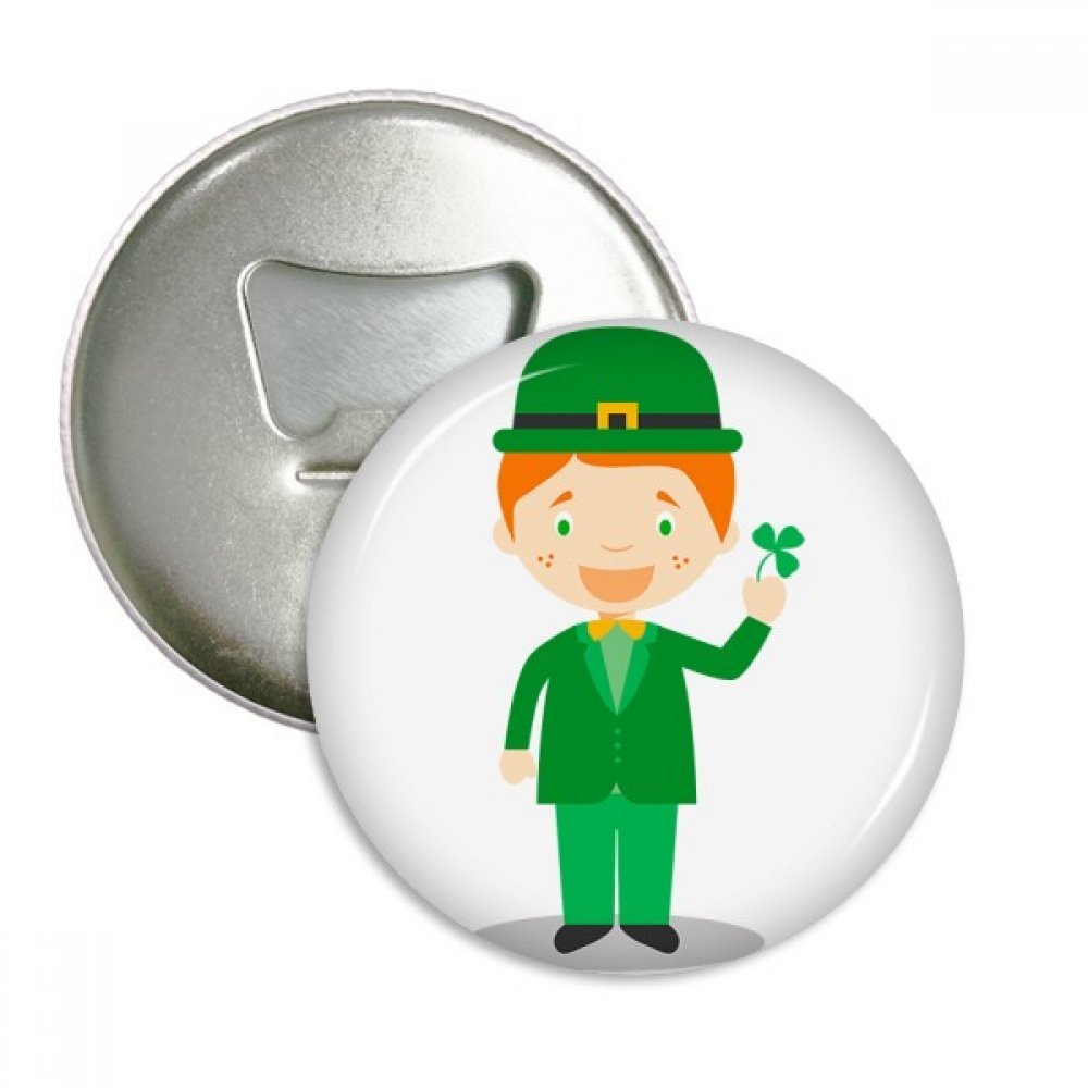 Ouvreur aimants pour réfrigérateur motif Irlande apéritif et décoration de cuisine