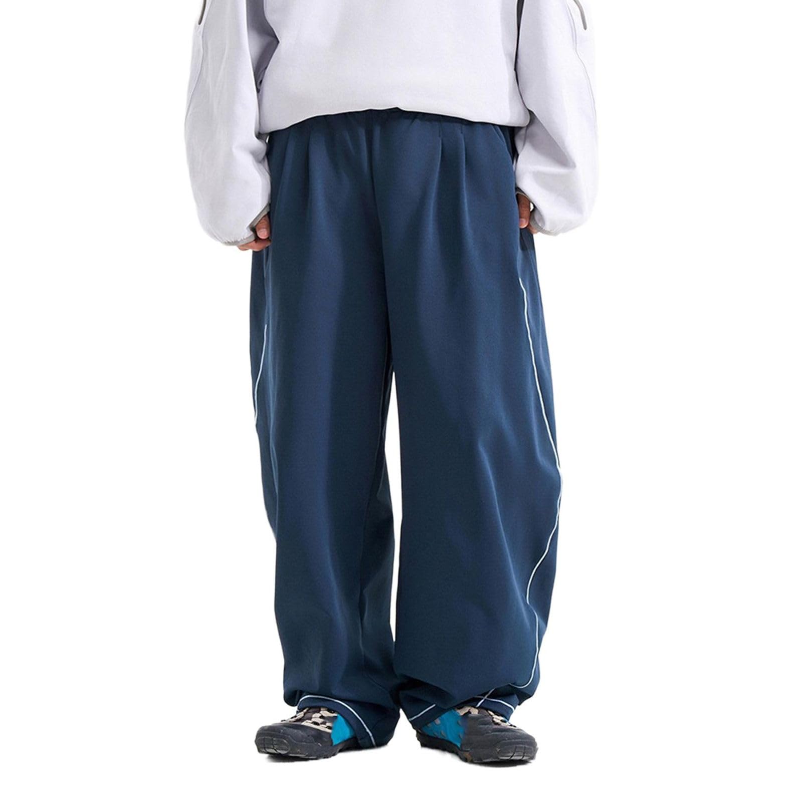 Sudaderas para Hombre, Pantalones Unisex Holgados Deportivos callejeros para Senderismo