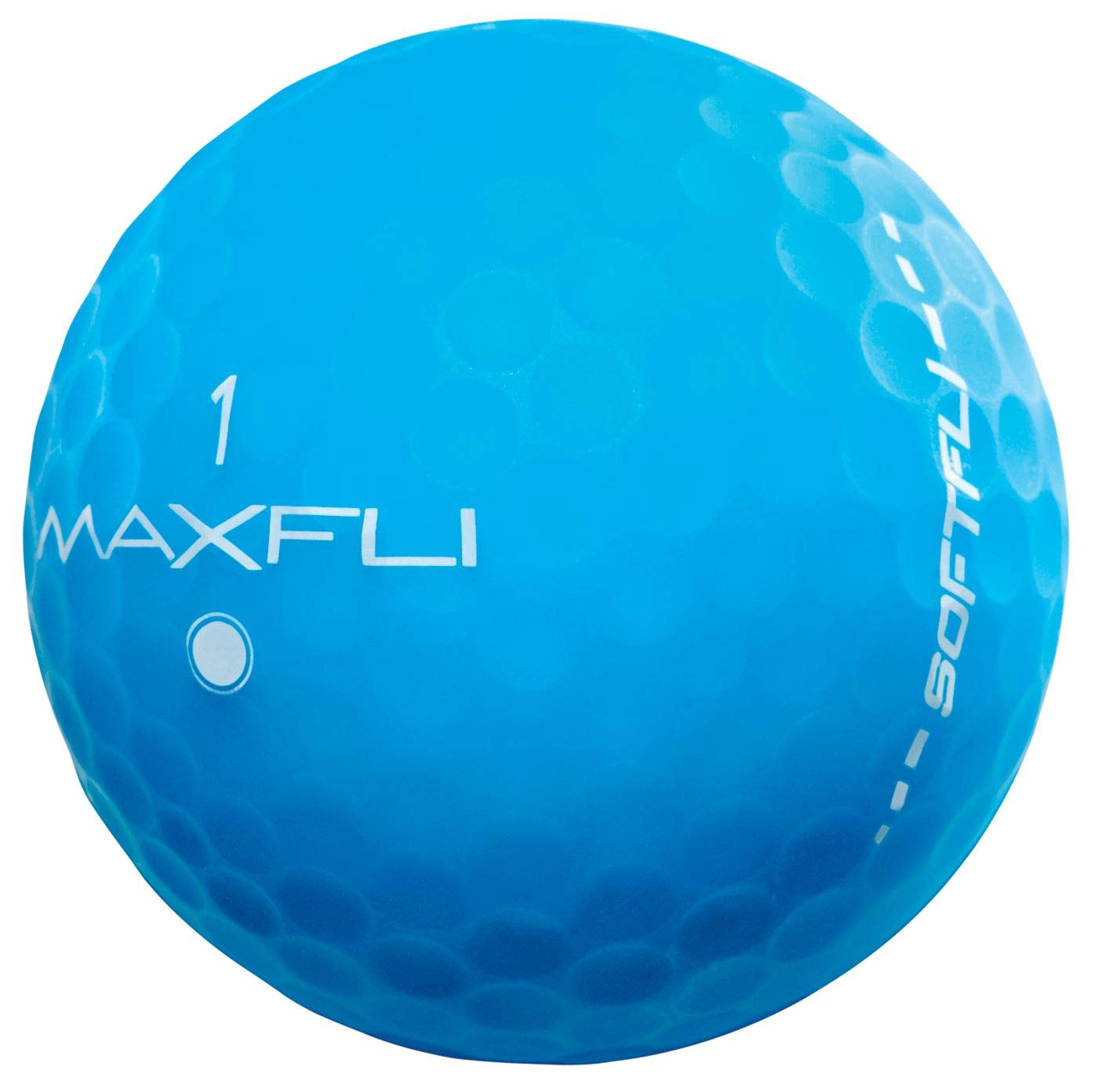 Maxfli® - Pelotas de Golf Mate SoftFlie, Color Azul Mate