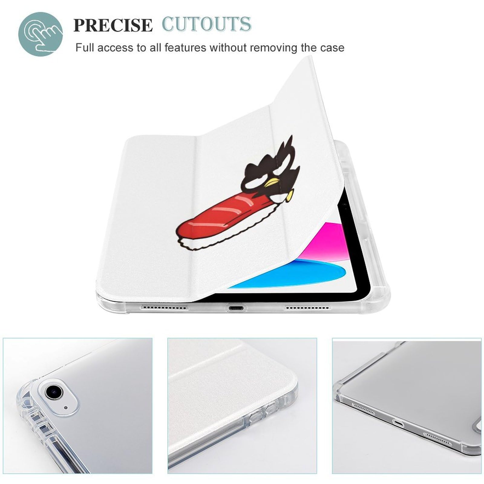 Amazon.co.jp: バッドばつ丸 サンリオ ipad ケース iPad 10 ケース