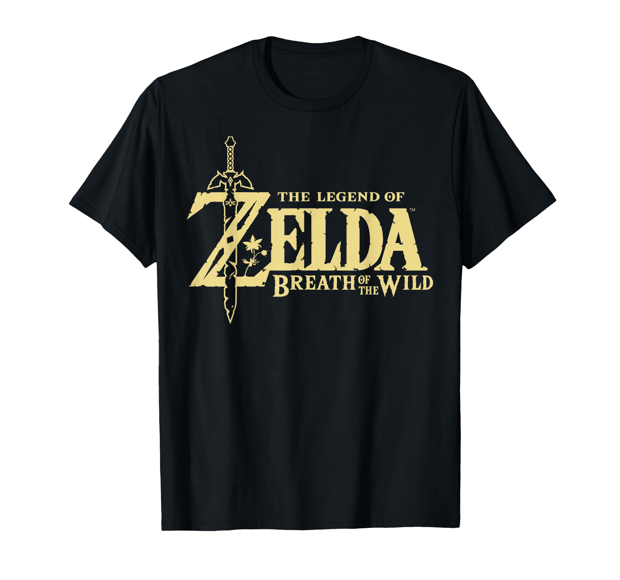 The Legend Of Zelda Breath Of The Wild Title Logo T-Shirt