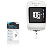 Screen Protector Compatible With Accu-Chek Instant - ClearTouch Crystal (2-Pack), HD Film Skin - Shields From Scratches