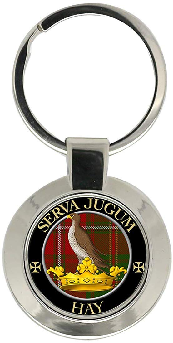 Giftshop UK Hay Scottish Clan Key Ring