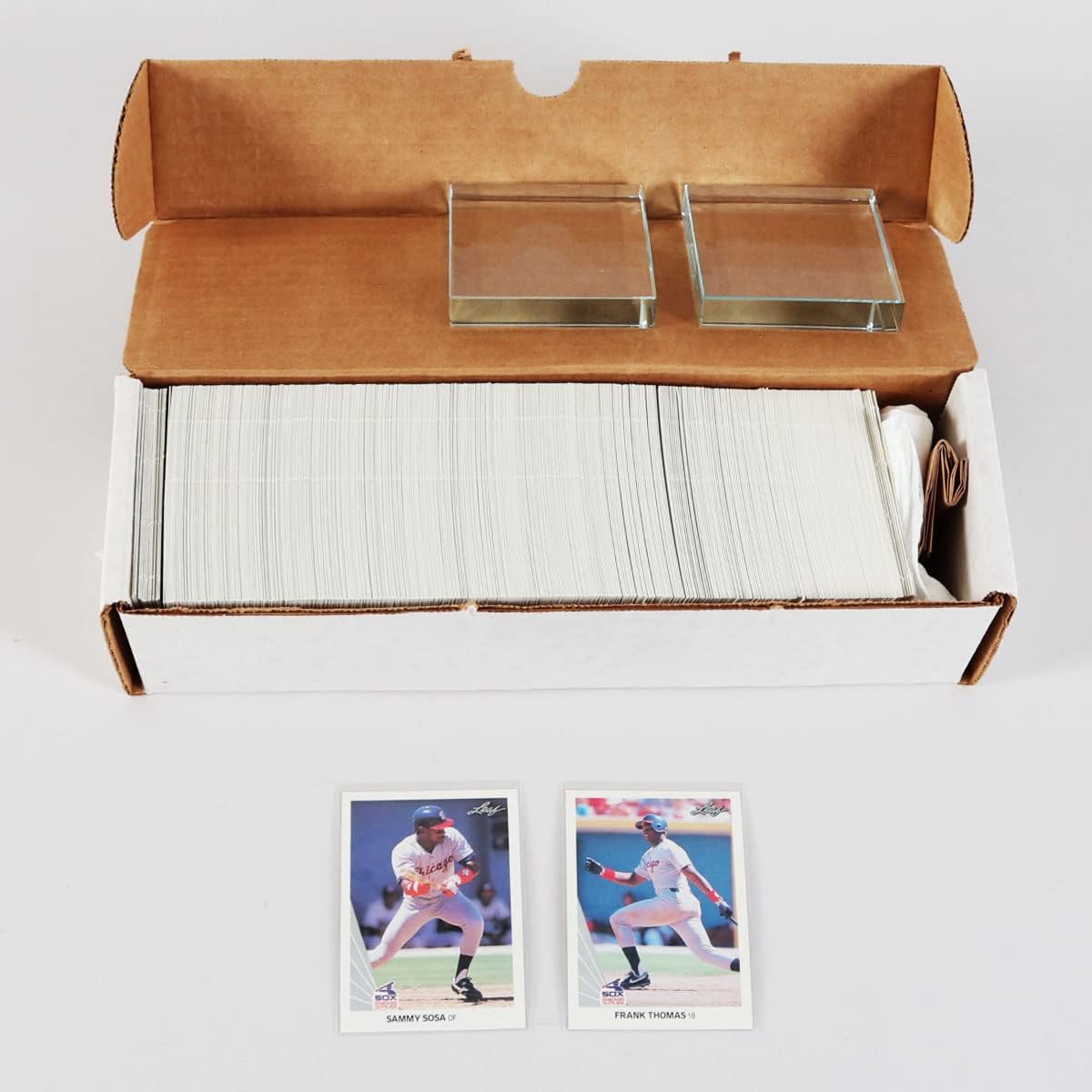 1990 Leaf Baseball Card Set Series 1 & 2 Incl. Sammy Sosa & Frank Thomas Rookie