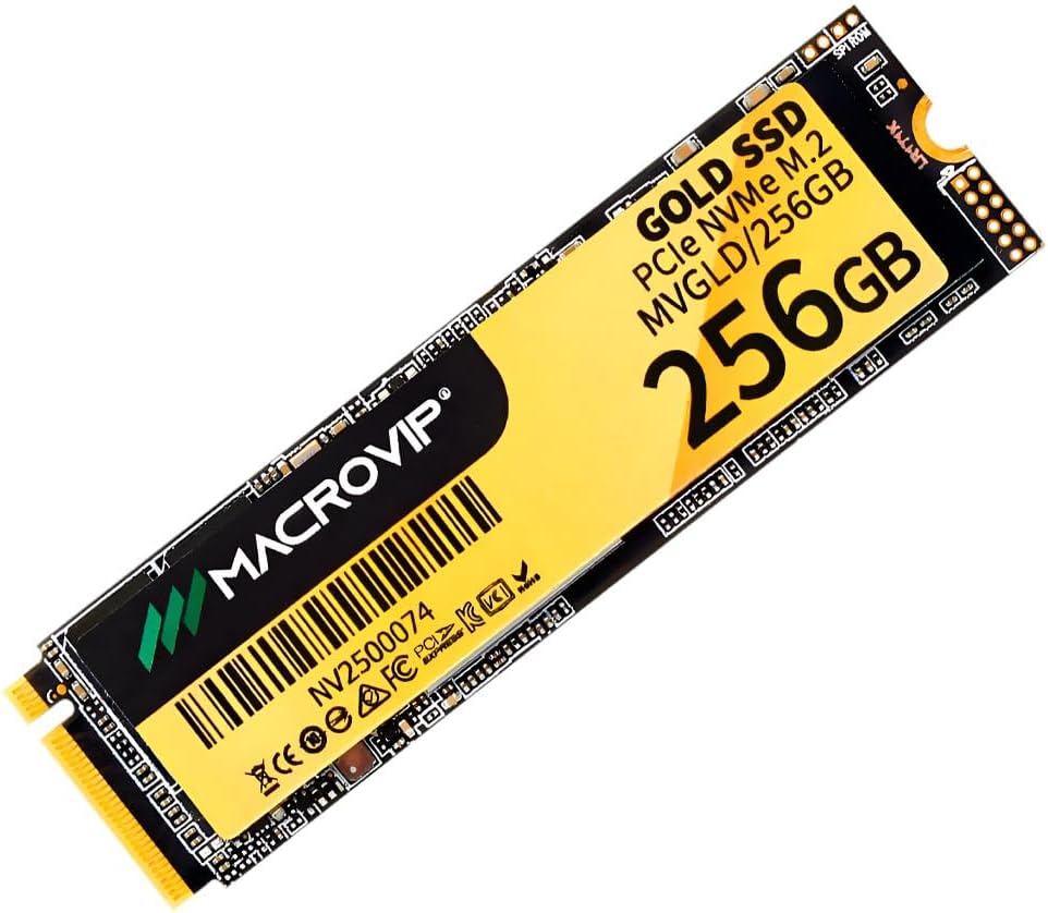 SSD M.2 NVMe Macrovip Gold 256GB: Testado por 30 dias para gamers