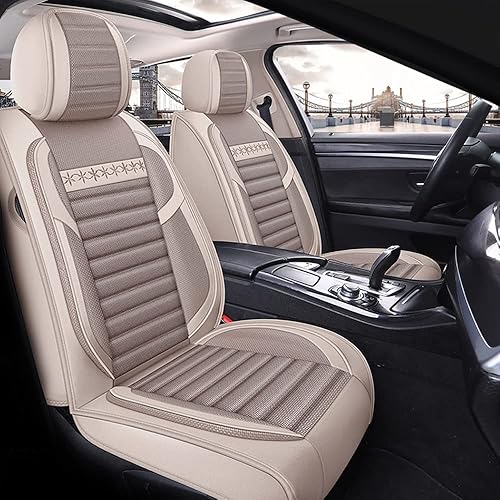 Miniatura 4 de Ruberpig Funda de asiento de automóvil compatible con Volvo XC40 XC 40 2018-2021, cobertura completa, transpirable e impermeable, cojín de asiento