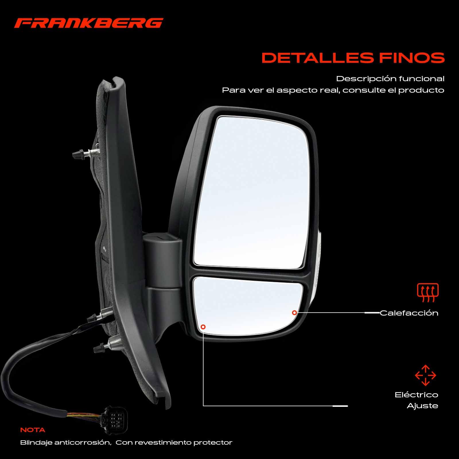 Frankberg Espejo exterior eléctrico lado derecho 1823986