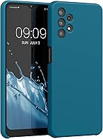 Vista 189 de kwmobile Funda compatible con Samsung Galaxy A52 / A52 5G / A52s 5G - Funda de Teléfono de Silicona TPU con Acabado Suave - Arrecife Azul