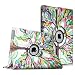 Fintie Apple iPad 2/3/4 Case - 360 Degree Rotating Stand Smart Case Cover for iPad with Retina Display (iPad 4th Generation), iPad 3 & iPad 2 (Automatic Wake/Sleep Feature) - Love Tree