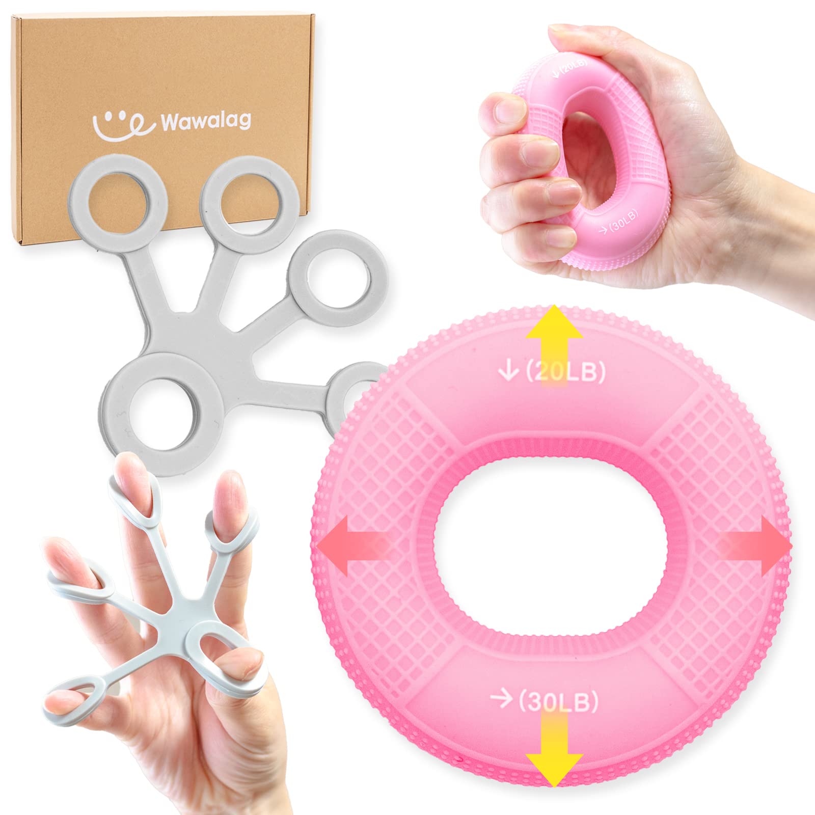 Amazon | 【理学療法士が推薦】Wawalag(ワワラグ) 握力 トレーニング