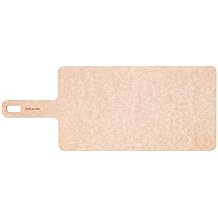 Epicurean Handy Series Cutting Board with Handle, 14-Inch by 7-Inch, Natural