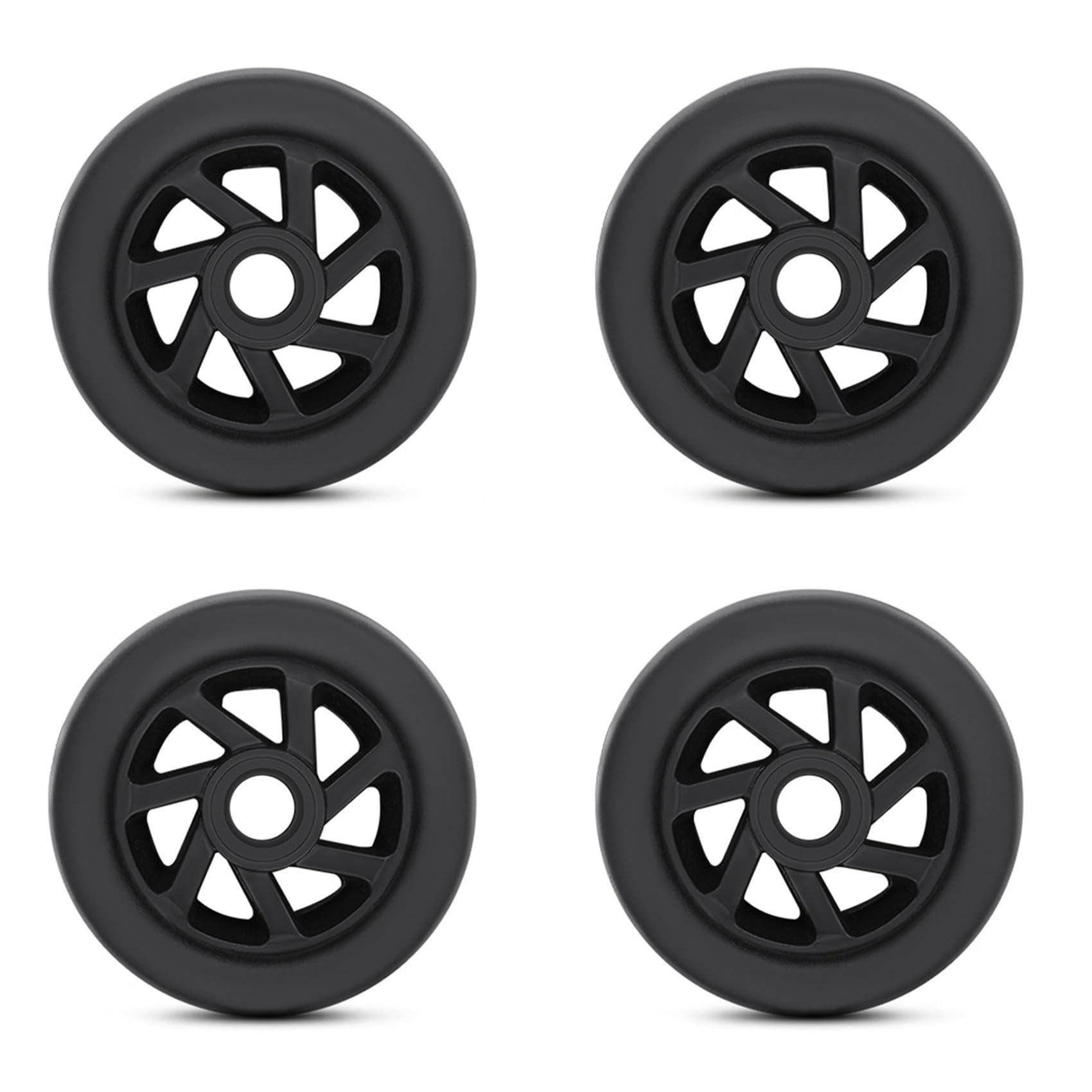 Aundhegrtt 2X Luggage Wheels Replacement Trolley Case Pulley Wheel Universal Accessories 20-28 Inch Suitcase Wheels for Luggage