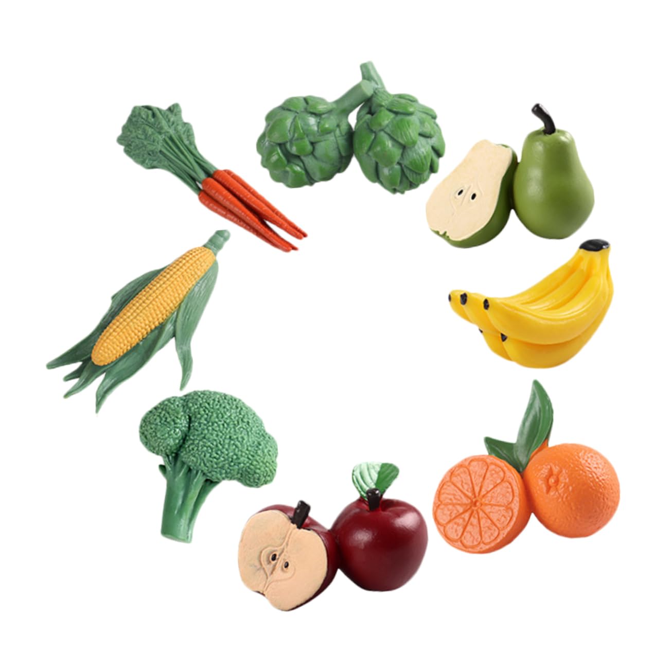 Didiseaon 5 Set Miniature Frutta E Artificiale Simulati Per Decorazioni Bonsai E Fotografia Varietà Per Ogni Occasione 8 Pezzi*5