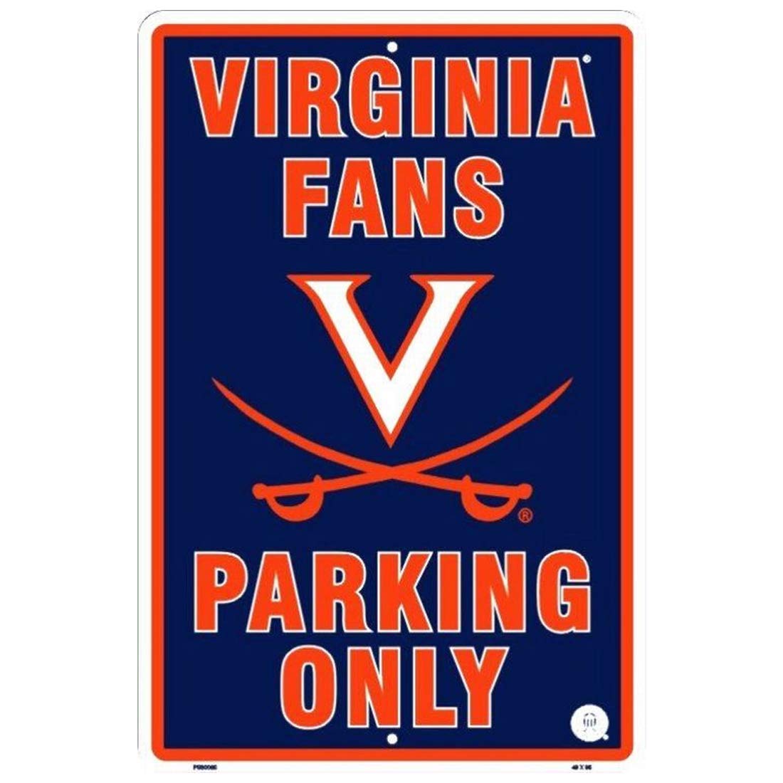 Diesel Power Plus Virginia Cavaliers College Football Metal Parking Sign NCAA 12 x 18 New