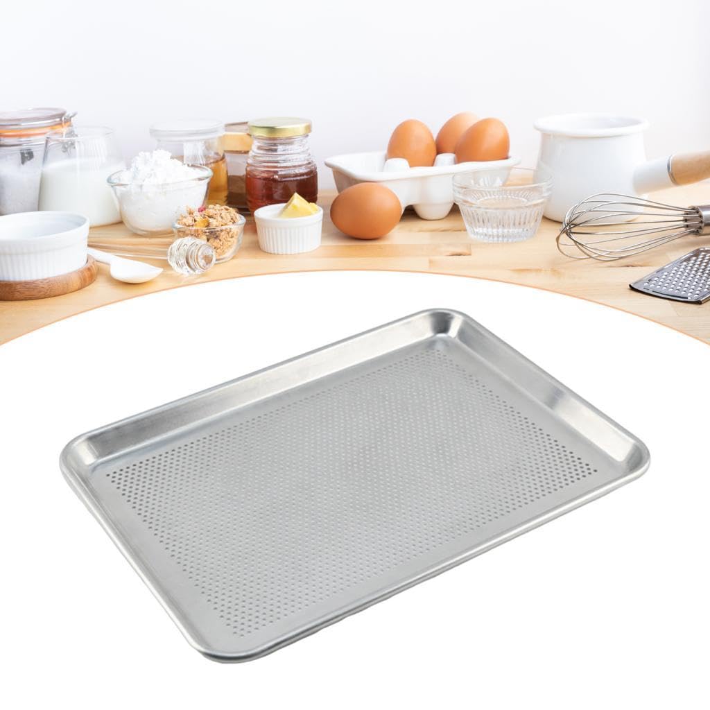 Perforiertes Backblech, Keksblech, Pizzaofenblech, Backblech für Küche Und Restaurant, 60x40cm