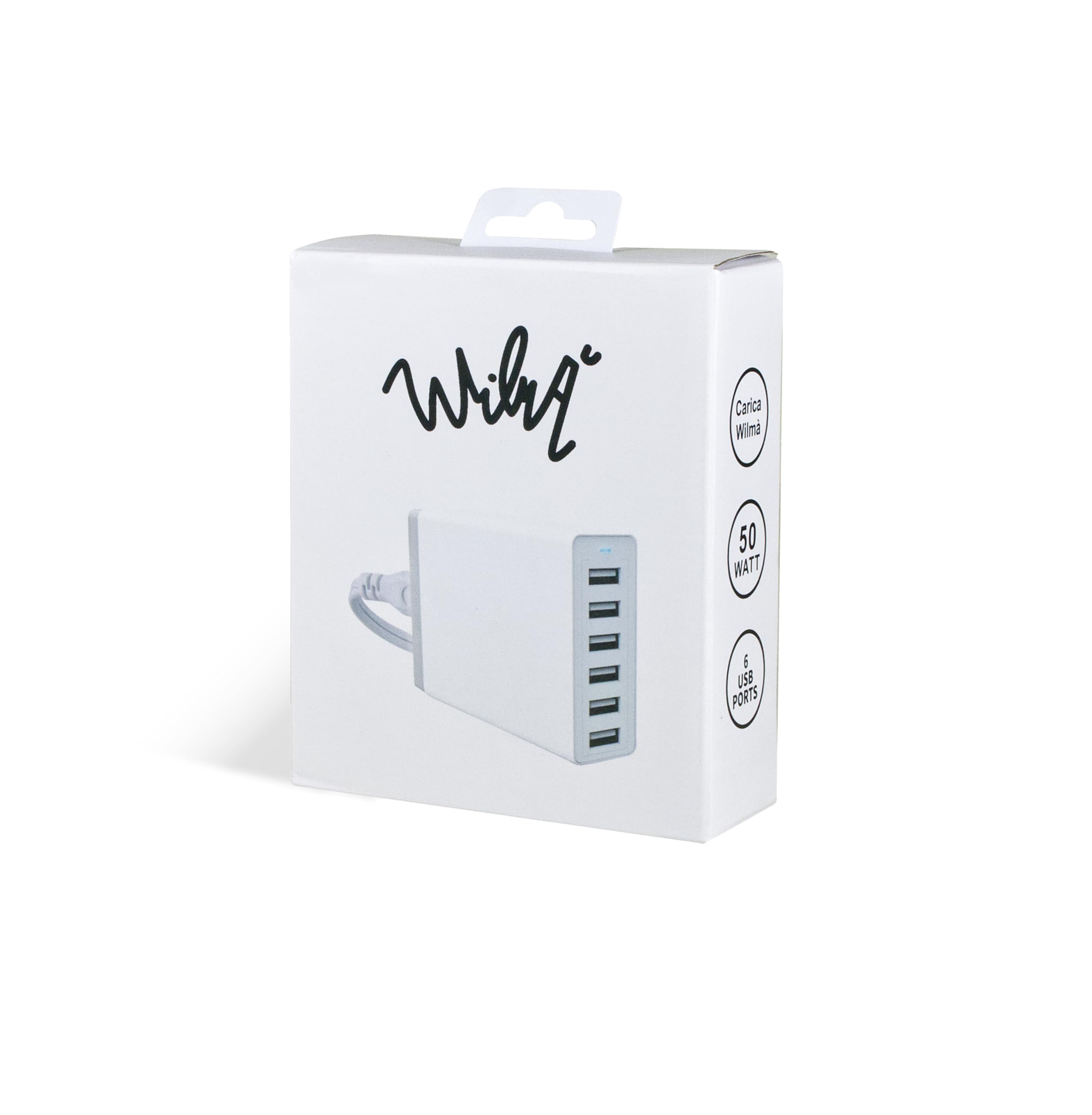 Caricatore USB Multiplo 20 Porte 100W Stazione di Ricarica Ignifugo per Apple Samsung Laptop