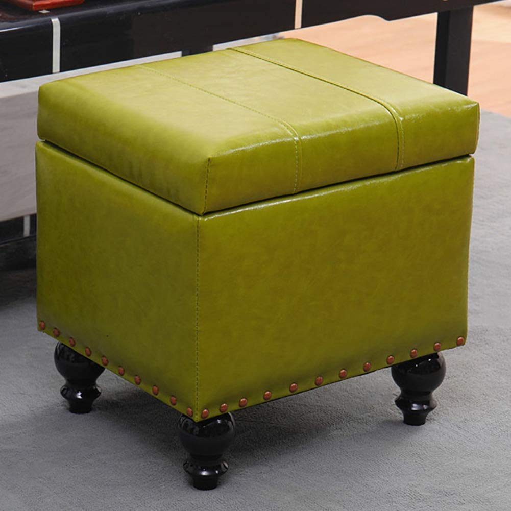 Pouf de rangement compact pour cacher les jouets avec style