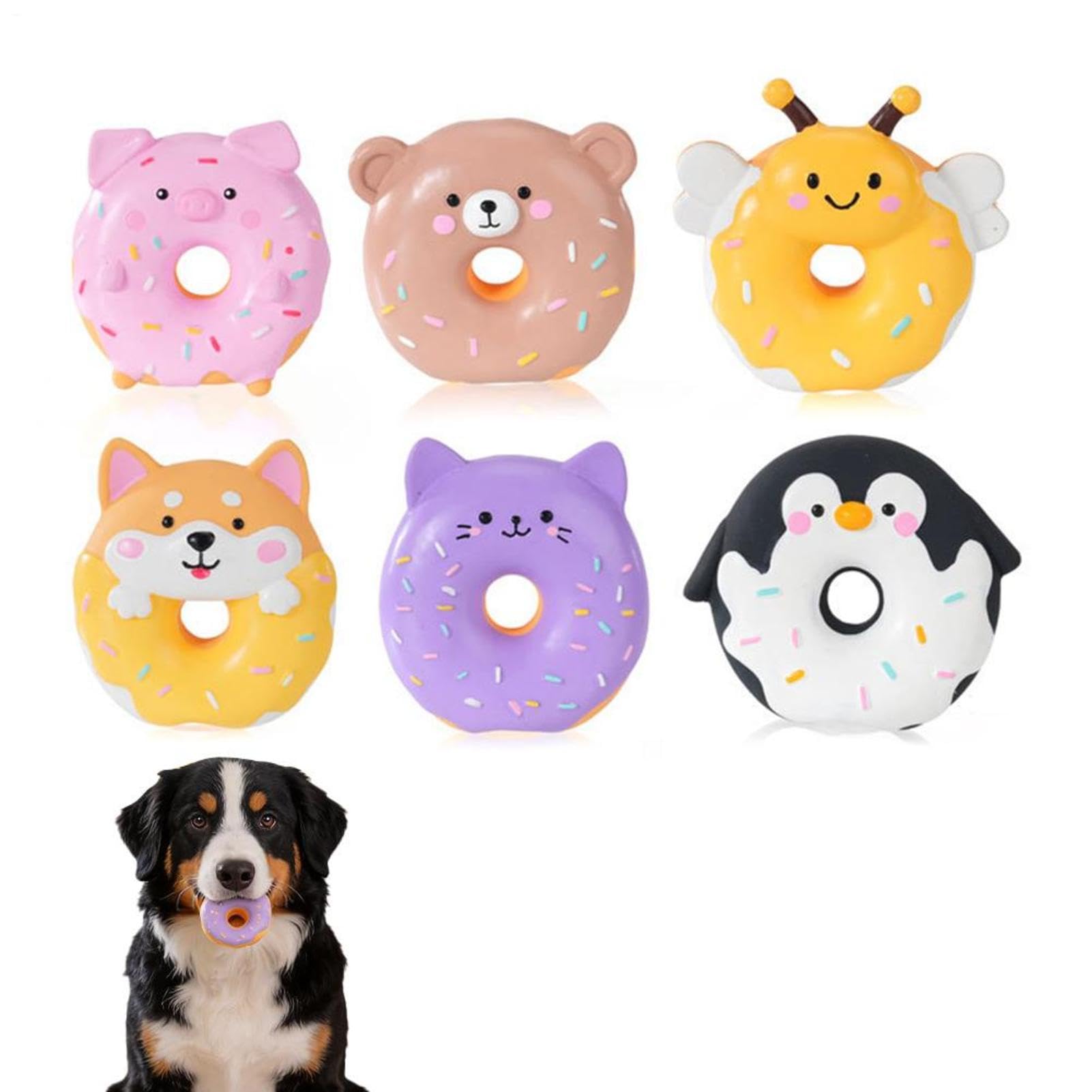 Jouet anti-âge pour chiens : offrez un donut apaisant de bonheur à votre compagnon