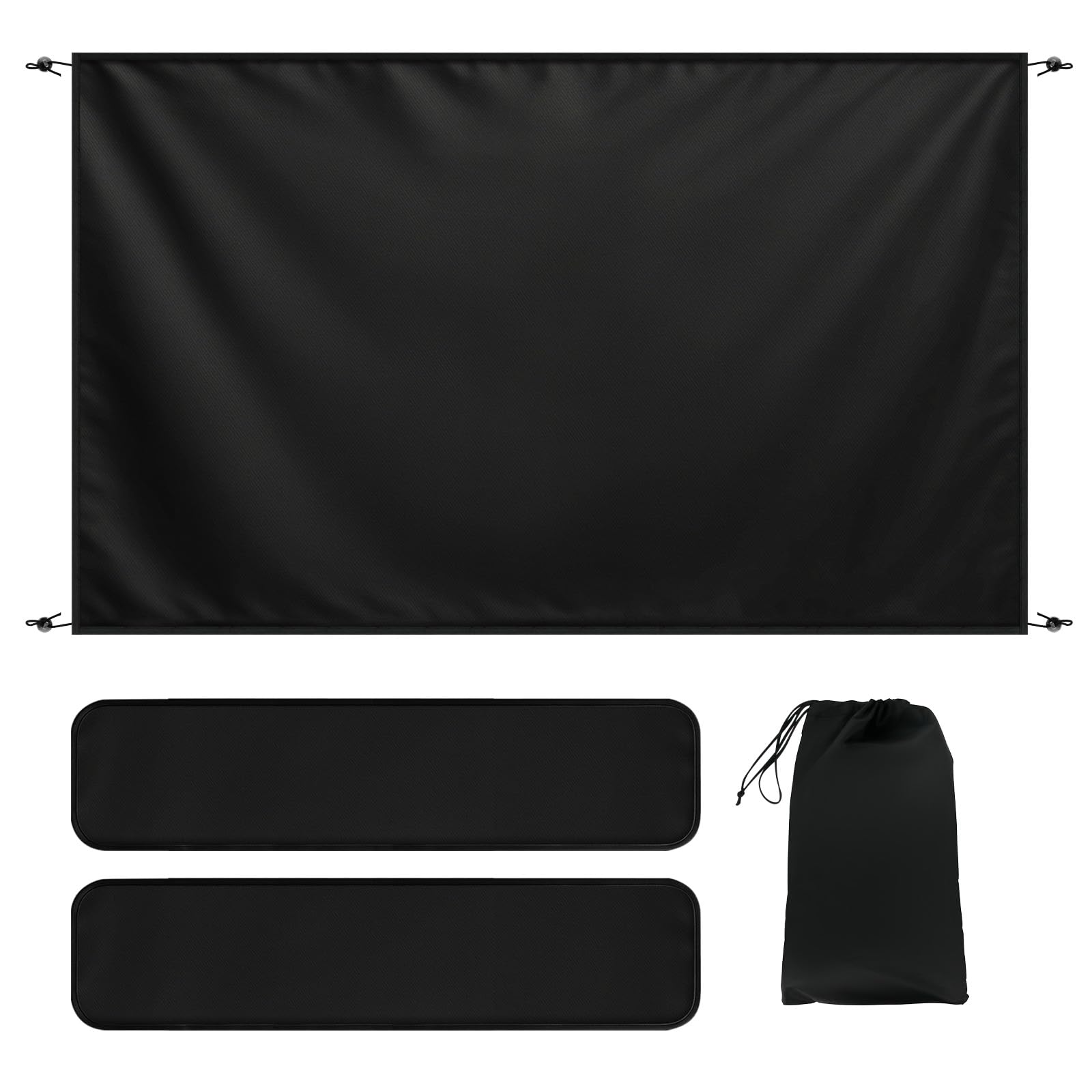 Regolabile Porta Posteriore Doccia, Tenda Cambiante con Ganci Magnetici e Pannelli Privacy Laterali per Van Camper VW T5 T6 Mercedes-Benz Sprinter Ford Transit F-iat Ducato Viaggiatore