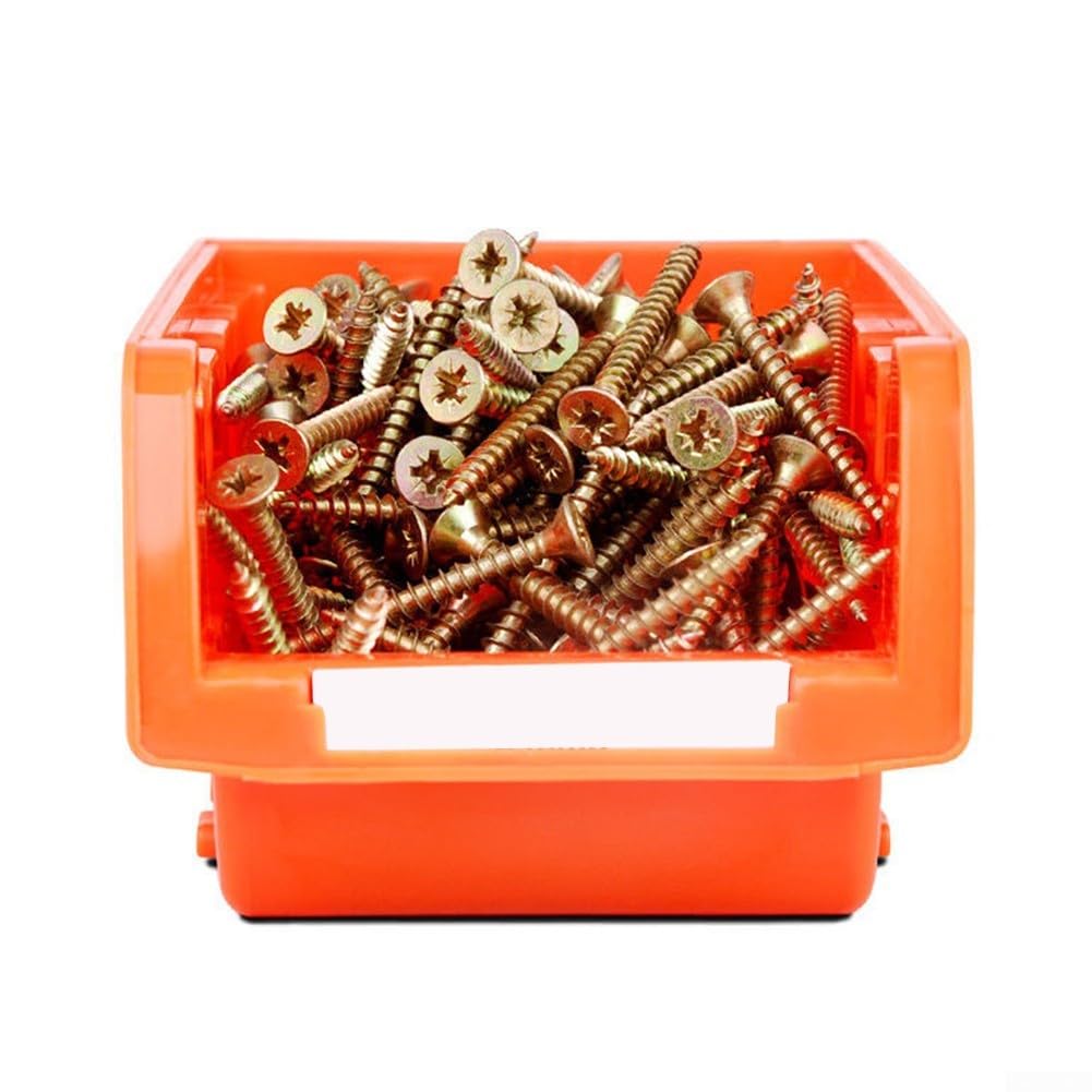 Cestini portaoggetti da parete per officina, con cassetti in plastica per viti, dadi, bulloni, cacciaviti e martelli