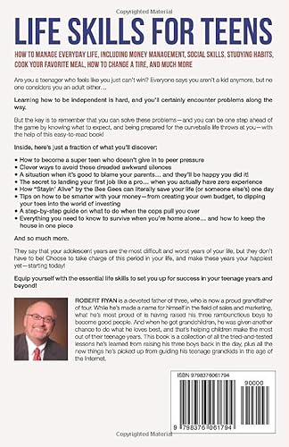Molyice Ryan, Robert James Life Skills For Teens: How To Manage Everyday Life, Including Money Management, Social Skills thumb #1