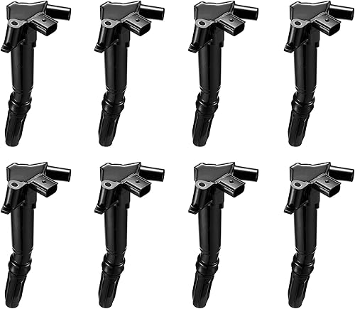 BDFHYK Paquete de 8 bobinas de encendido UF-631 compatibles con Ford F-150 F-250 F-350 Super Duty 6.2L V8 repuesto para C1800 C1801 DG-525 UF-639