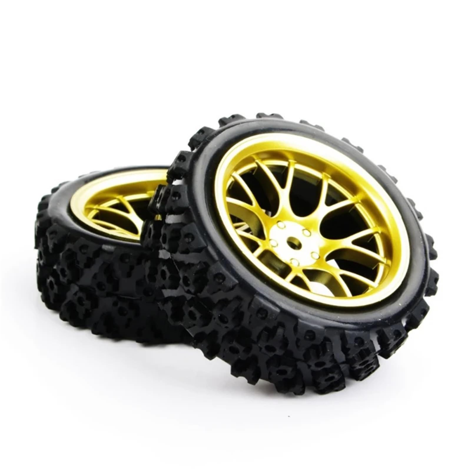 para Racing 1:10 Llanta Rueda Neumáticos Goma 4 Uds con Desplazamiento 6mm 12mm Hexagonal Vehículos Todoterreno Modelo PP0487 Accesorios sobre Orugas RC Coche NeumáTico Piezas