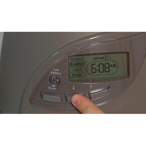 Aspen Pet Lebistro Programmable Cat & Dog Feeder 2 Sizes Black (24232