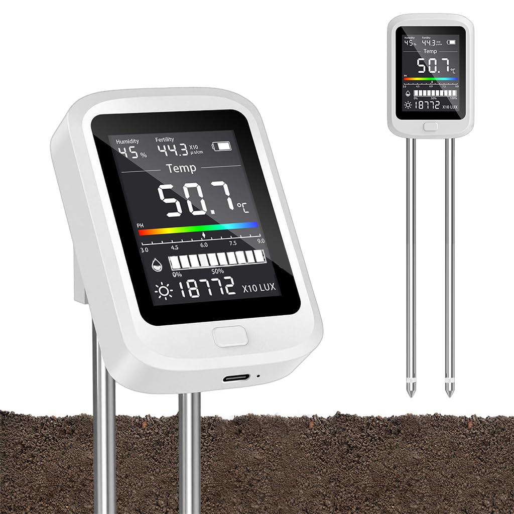 HASTHIP® 6-in-1 Soil Test Kit for Gardening Deals-picture-31