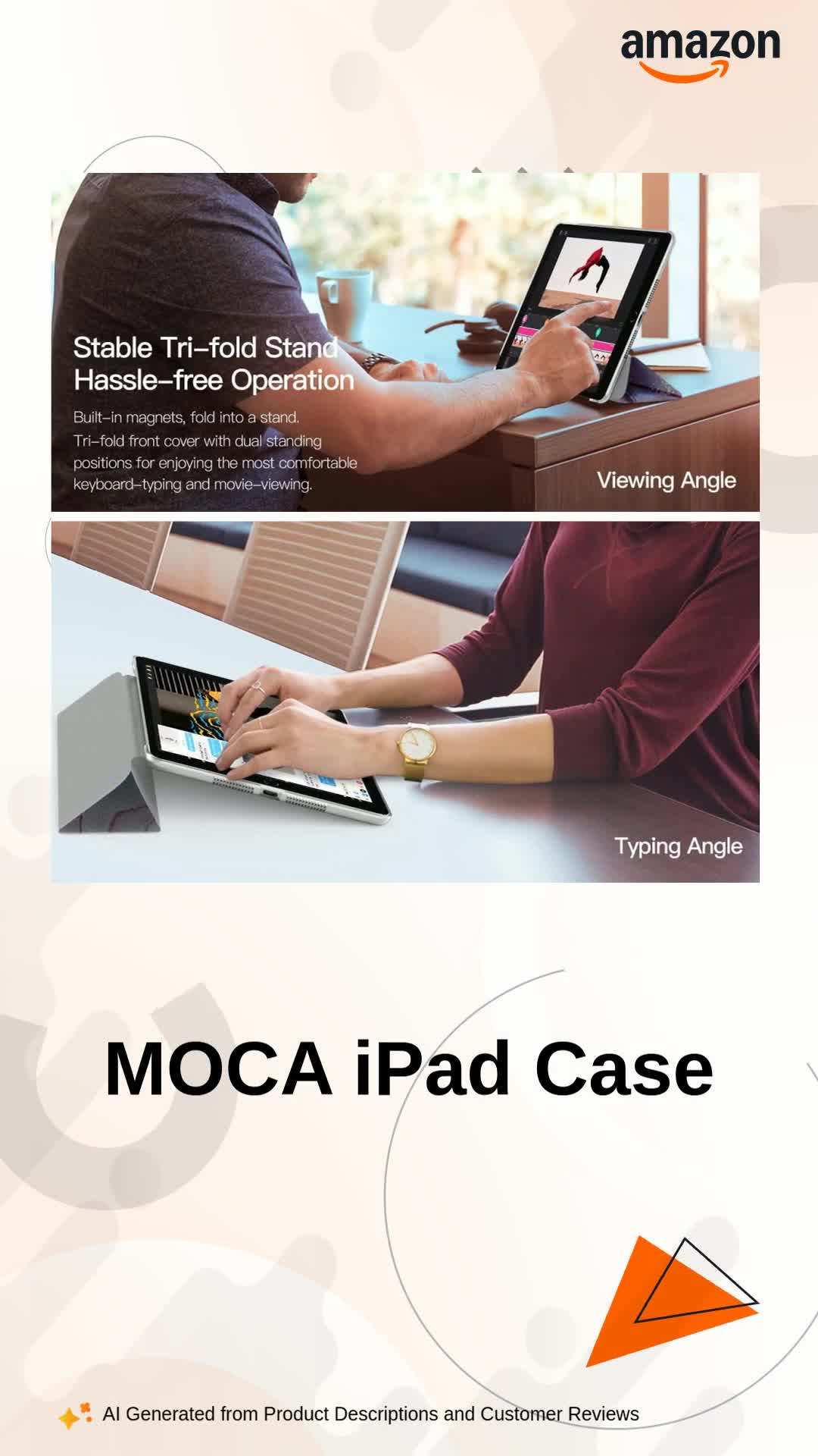 MOCA Case for 10.2 inch iPad 9th 8th 7th Gen 10.2
