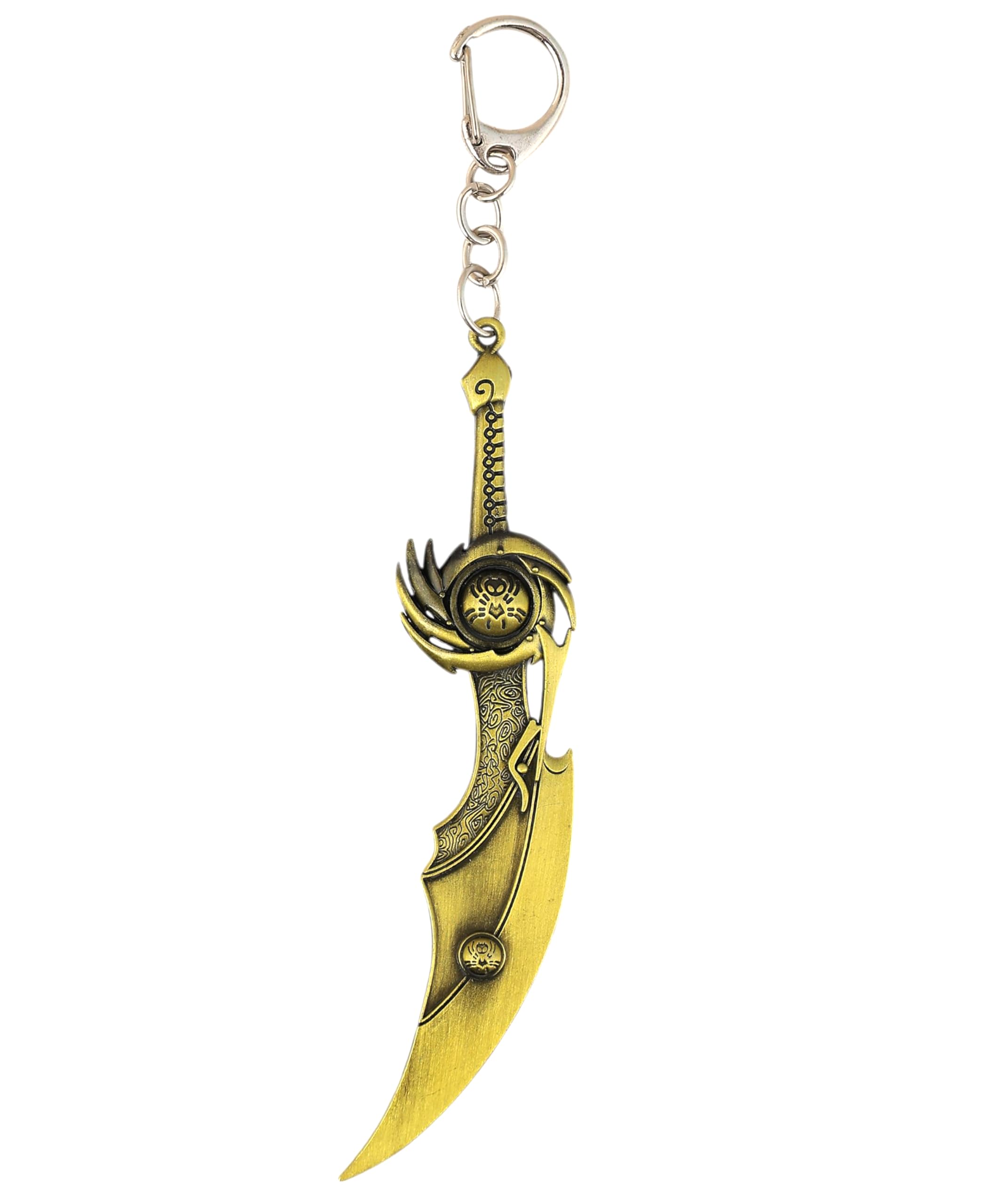 Premium Metal Keychain Collection � Iconic Game & Anime Characters � Durable & Stylish Key Accessories (Fly Wings Swor) 1