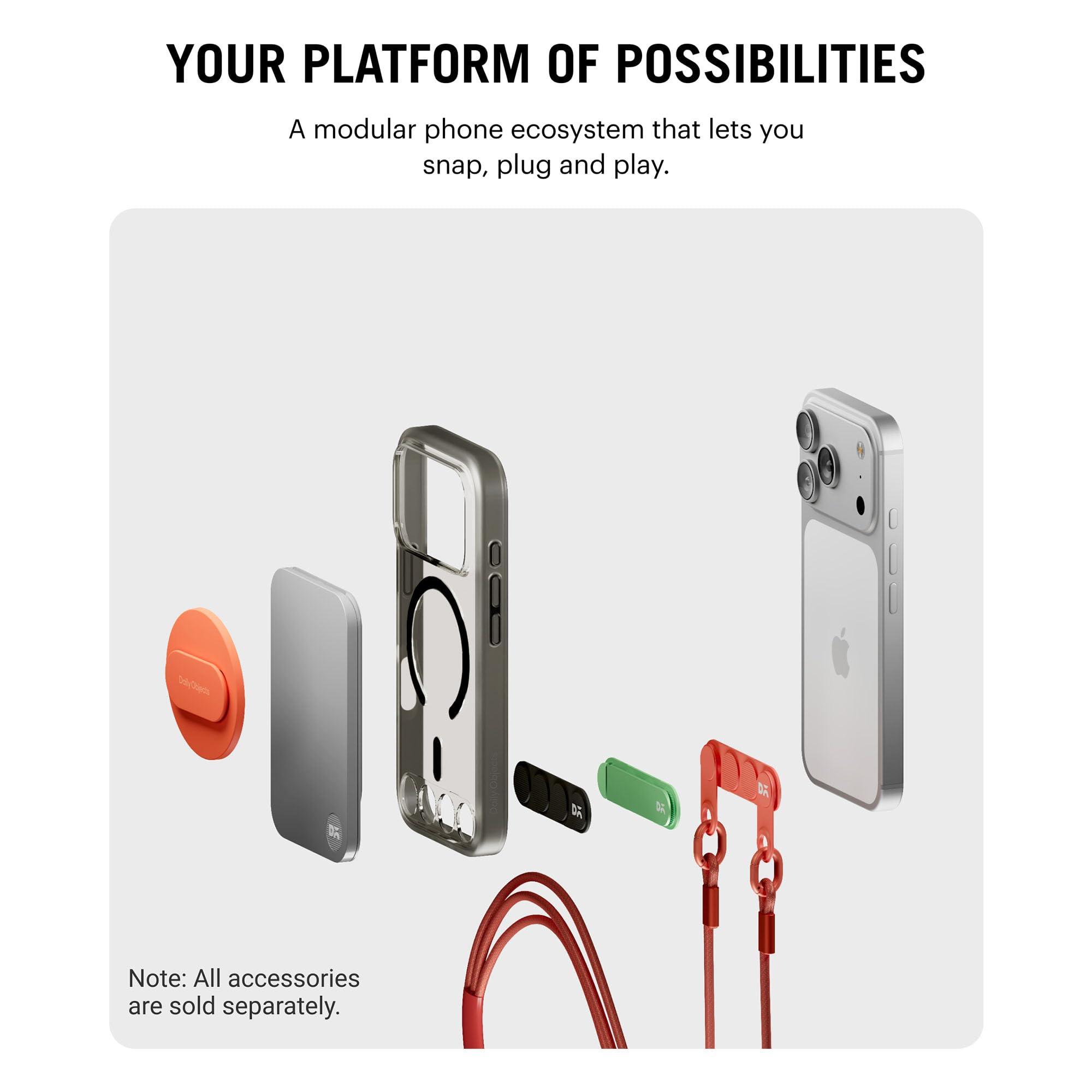 DailyObjects iPhone 17 Clear Case - MagSafe & Protection -6