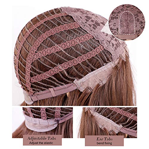 Mostfar Parrucche sintetiche per capelli lunghi