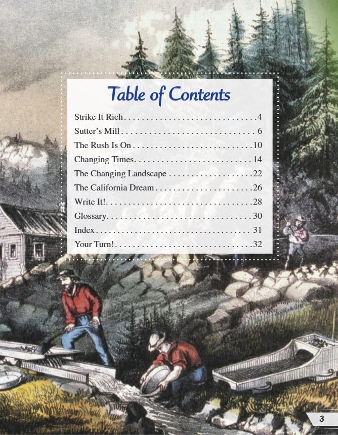 The Gold Rush - Social Studies Book for Kids - Great for School Projects and Book Reports (Social Studies: Informational Text) - Image 3
