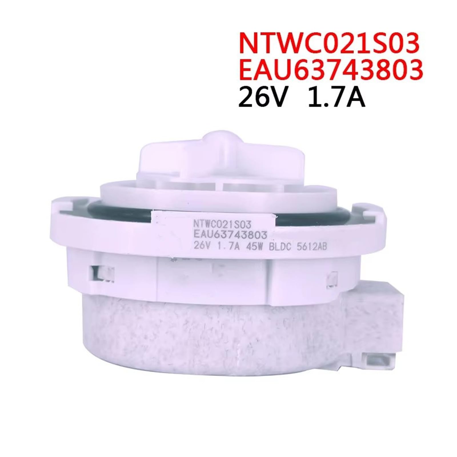 Pompa scarico lavatrice Per LG Pompa Di Scarico DC Per Lavatrice EAU63743803 12V 1.7A 45W Accessori Motore