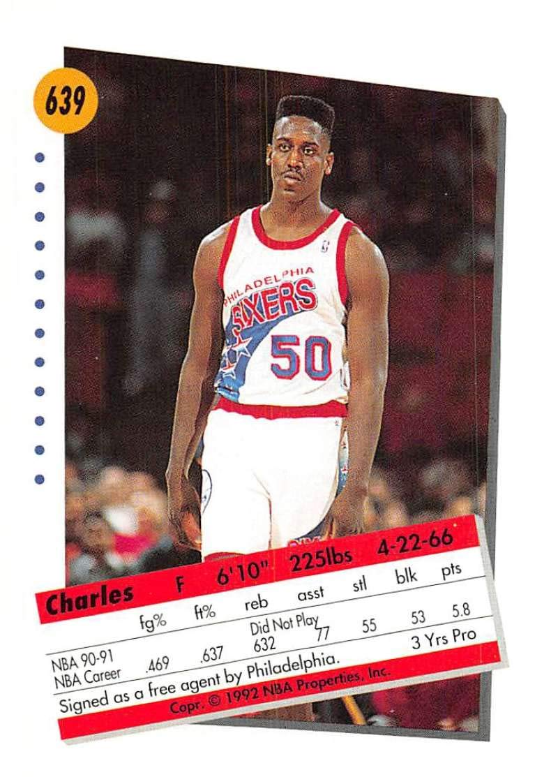 Amazon.com: 1991-92 SkyBox Basketball #639 Charles Shackleford