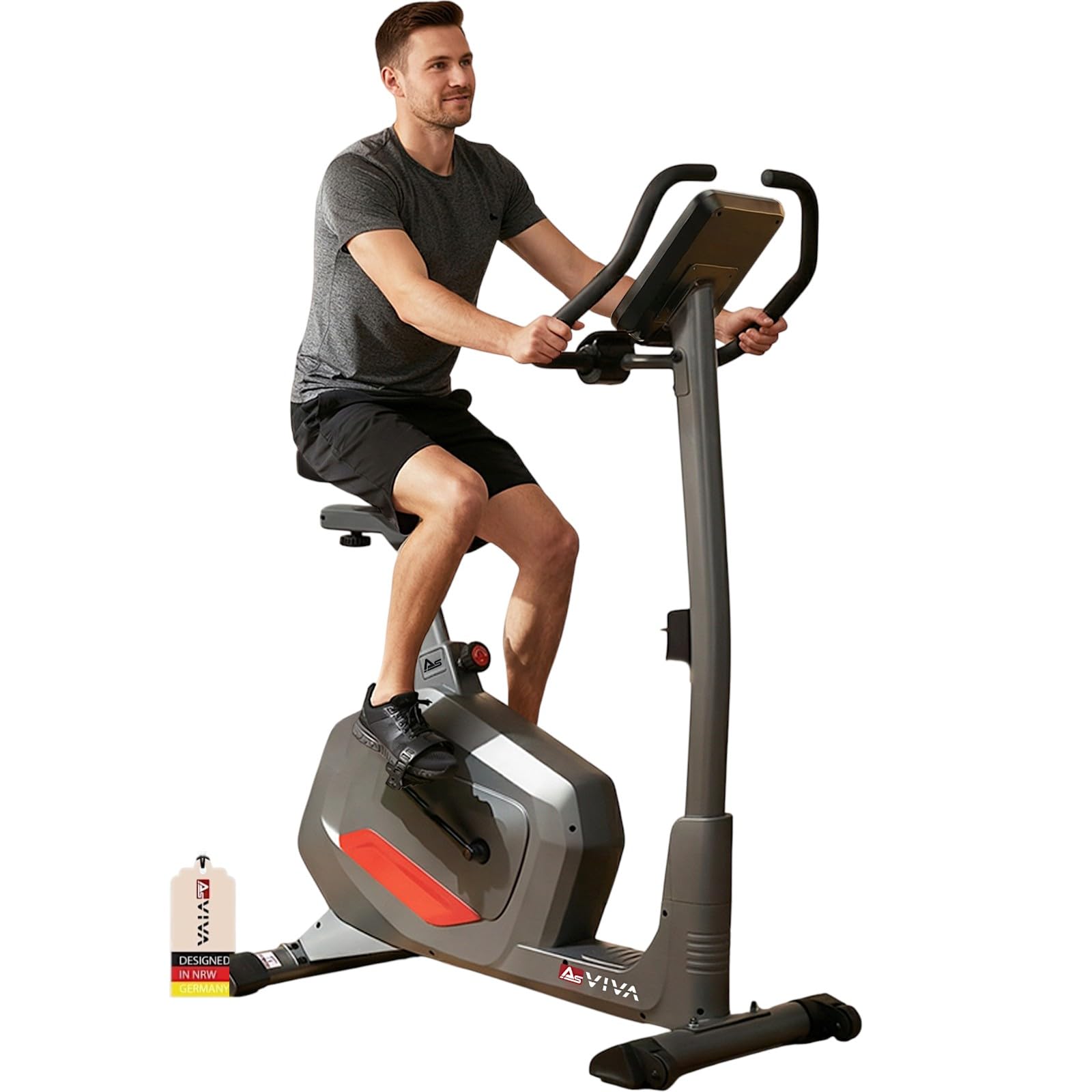 AsVIVA H22 domowy trenażer treningowy – rower fitness do domu, do treningu wytrzymałościowego wewnątrz