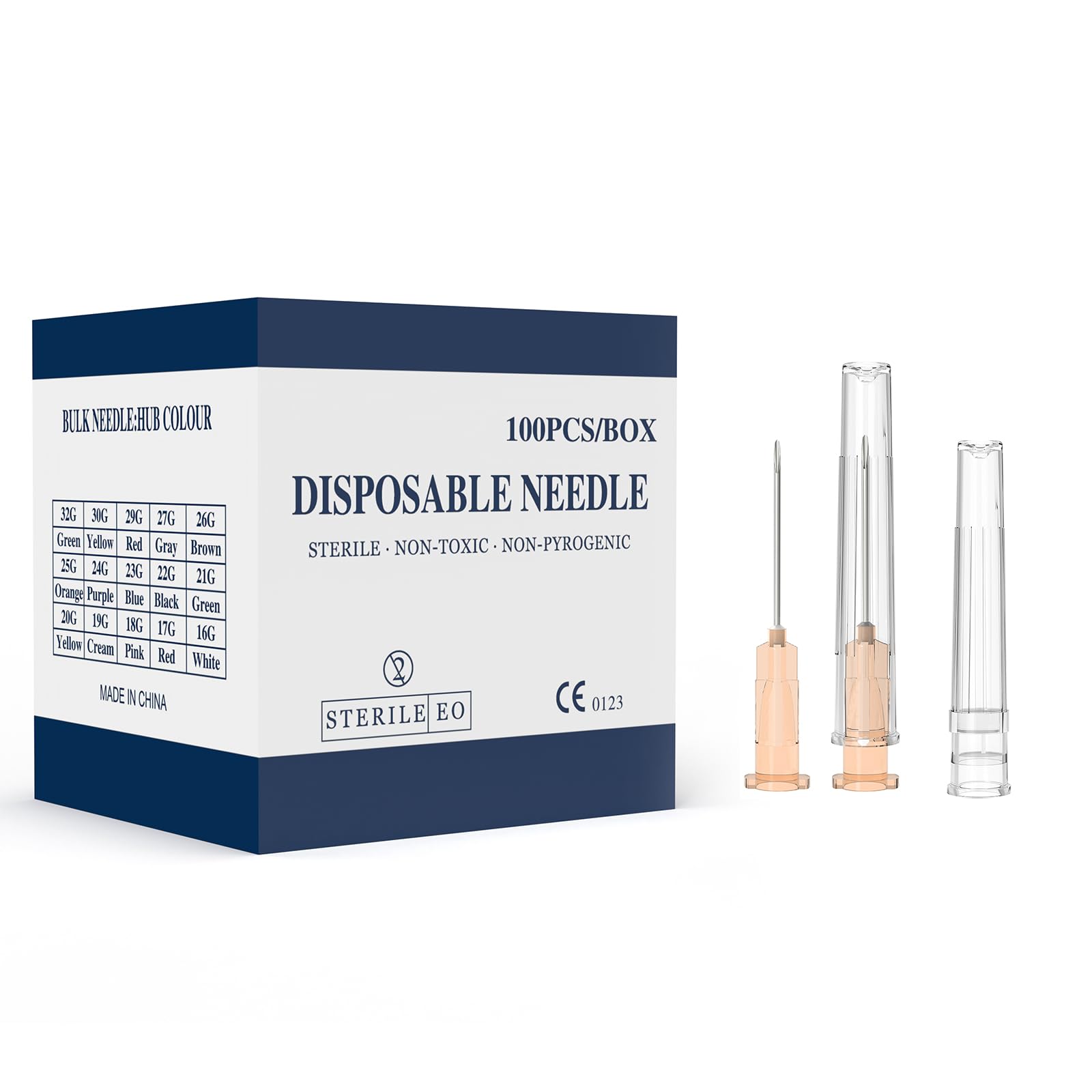 29 Gauge 1/2-Inch Needle, Individually Wrapped, 100 PCS Luer Lock Needles Industrial Dispensing Accessories, Disposable Industrial Accessories — Amazon image 13