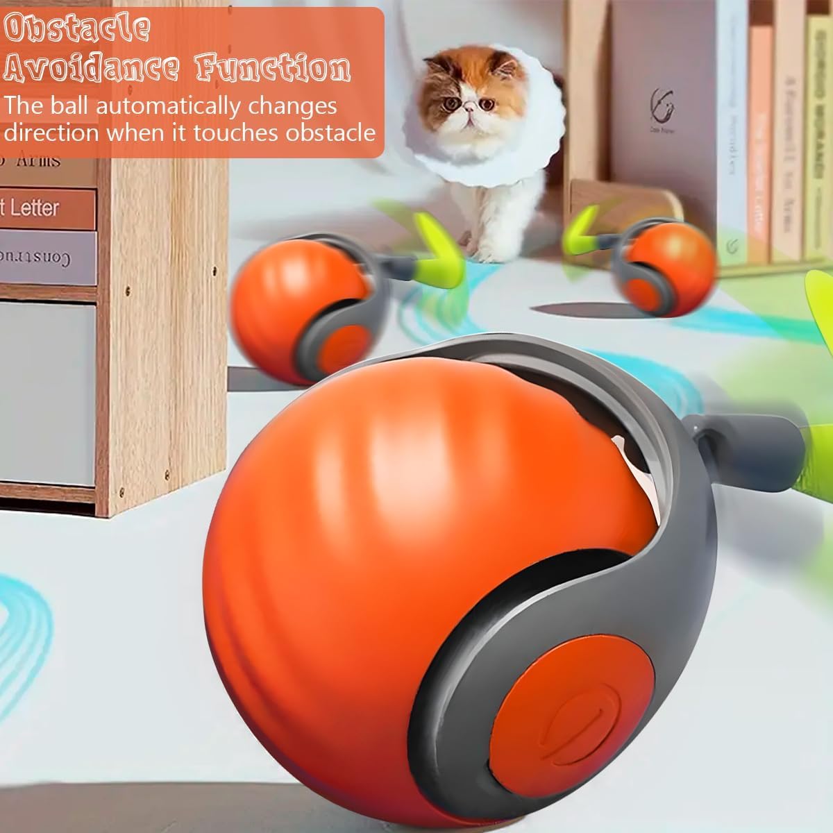 Smart Interactive Cat Toy Balls, Interactive Cat Ball - Image 4