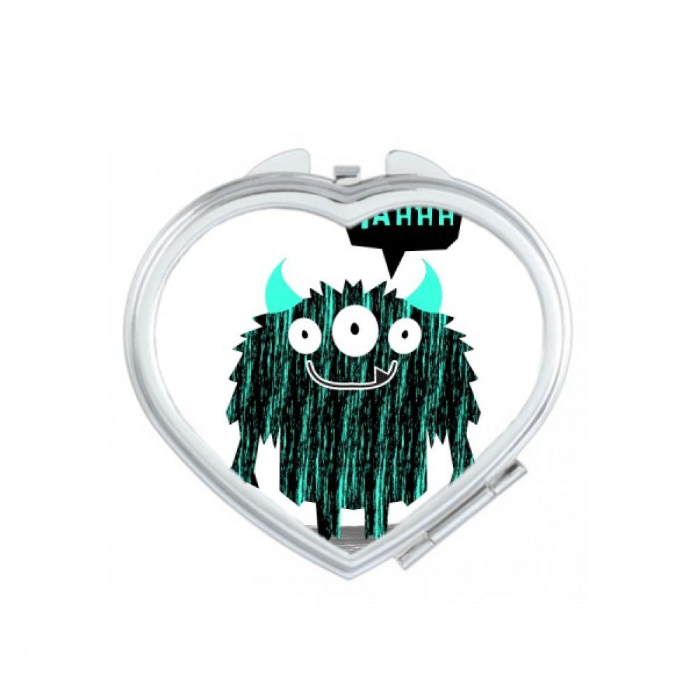Miroir de maquillage alien et univers miniature parfait pour votre sac à main