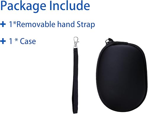 Vista 3 de XANAD Estuche de viaje para Razer Orochi V2 o Logitech G705 Mobile Wireless Gaming Mouse - Bolsa organizadora de transporte