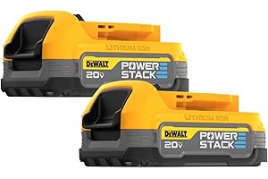 DeWalt 20V MAX Powerstack Lithium Ion Battery 2-Pack: DCBP034-2