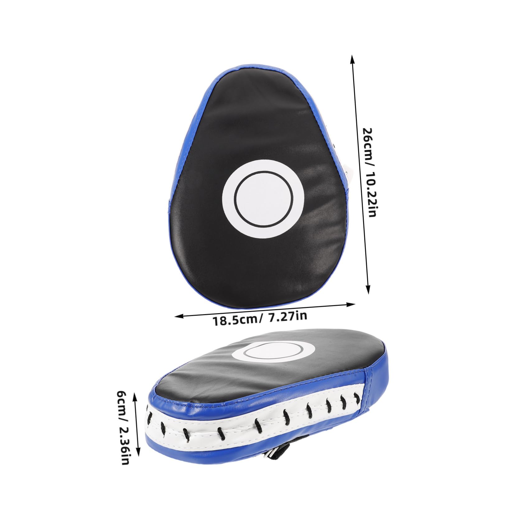 ibasenice Kick Pad for Taekwondo Kickboxing Height Training Equipment with Shock Absorption for Sparring Thai Karate Sessions Compact Portable Design
