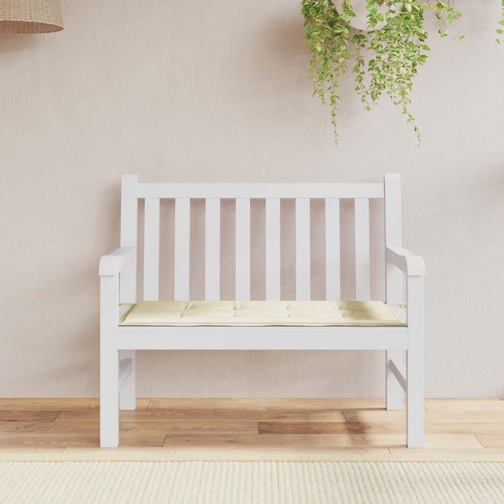 Coussin de banc ergonomique antidérapant et lavable en tissu Oxford