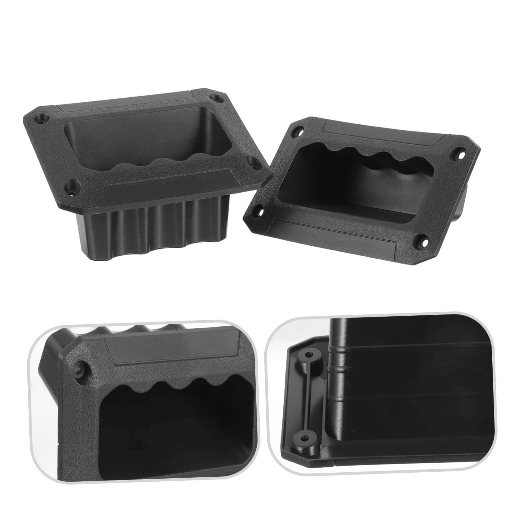 DOITOOL Maniglia di Ricambio per Altoparlante in Abs 8 Pezzi Impugnatura Comoda per Trasporto Cabinet Audio e Custodia Strumenti