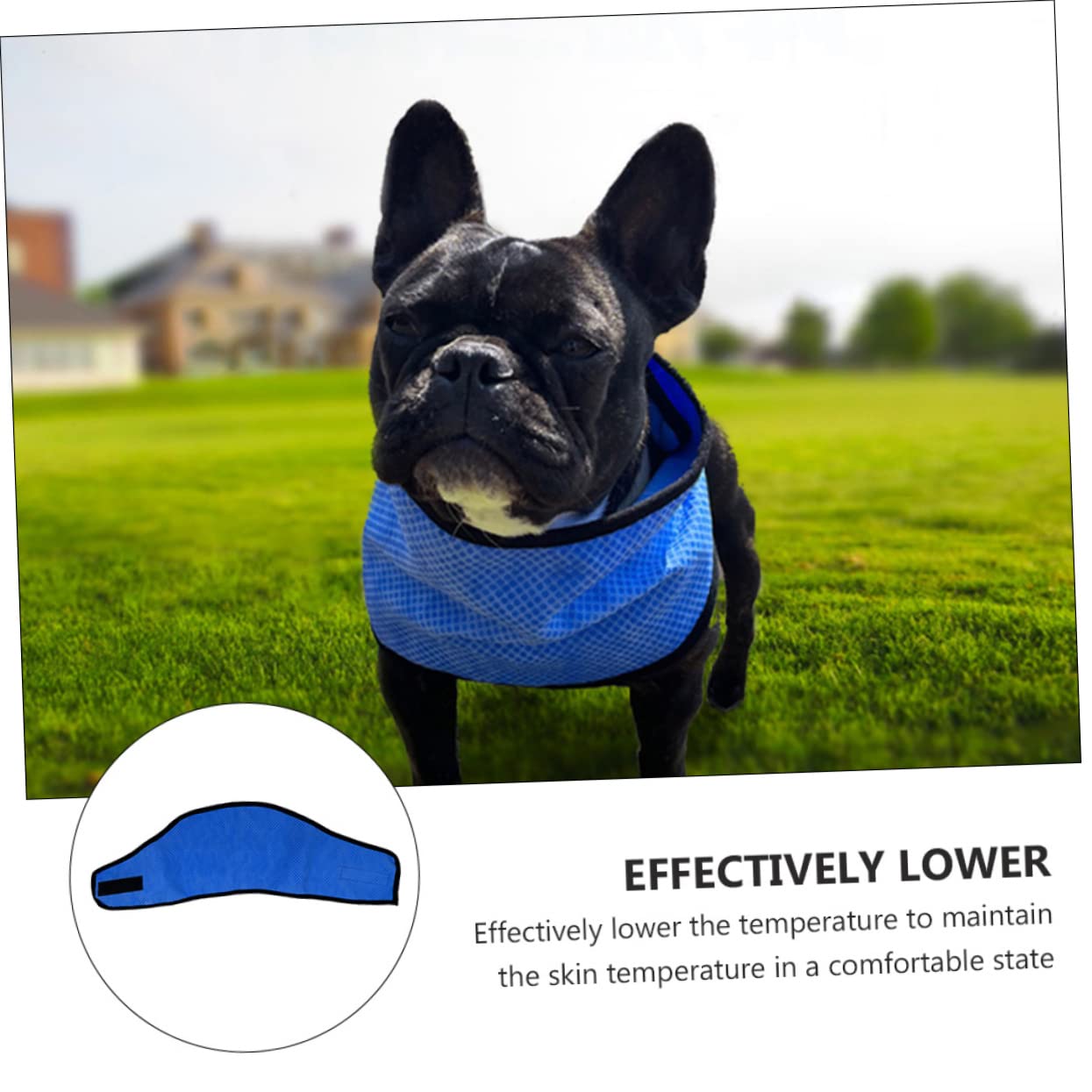 Mipcase 6stücke Hundekühlhalstuch Atmungsaktive Kühlende Schals Für Hunde Im Sommer Für Heiße Tage Aus Kühlendem Für Und Outdoor-aktivitäten