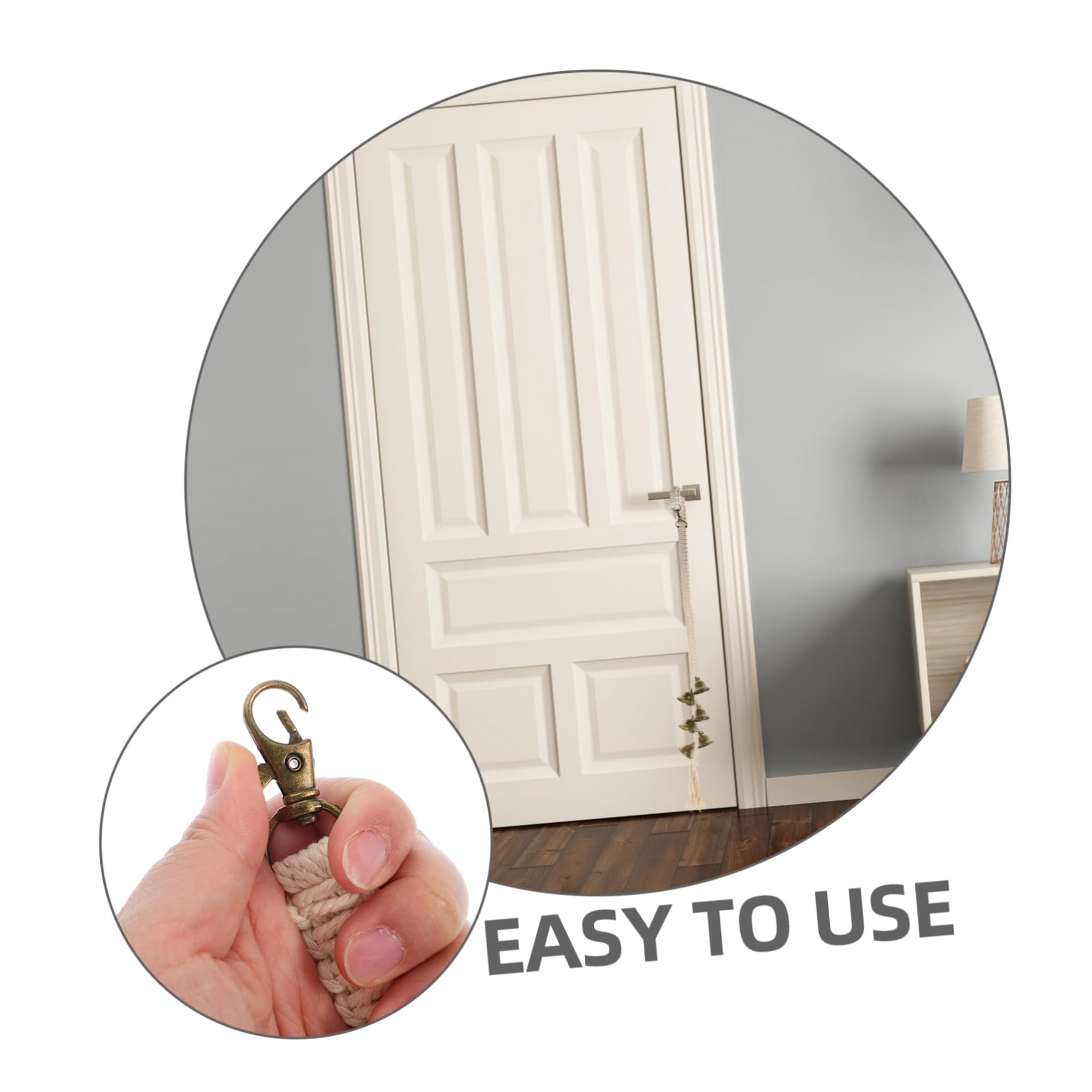 HOLIDYOYO Dog Training Doorbell Dog Bell for Potty Training Innovative Bell Design Comfortable Durable