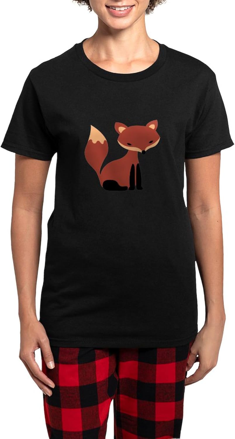 CafePress Fox Animal Pajamas Womens Novelty PJ Sleepwear